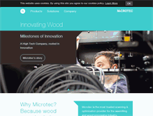 Tablet Screenshot of microtec.eu