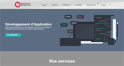 Desktop Screenshot of microtec.fr