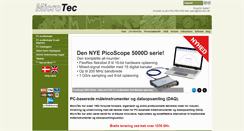 Desktop Screenshot of microtec.dk